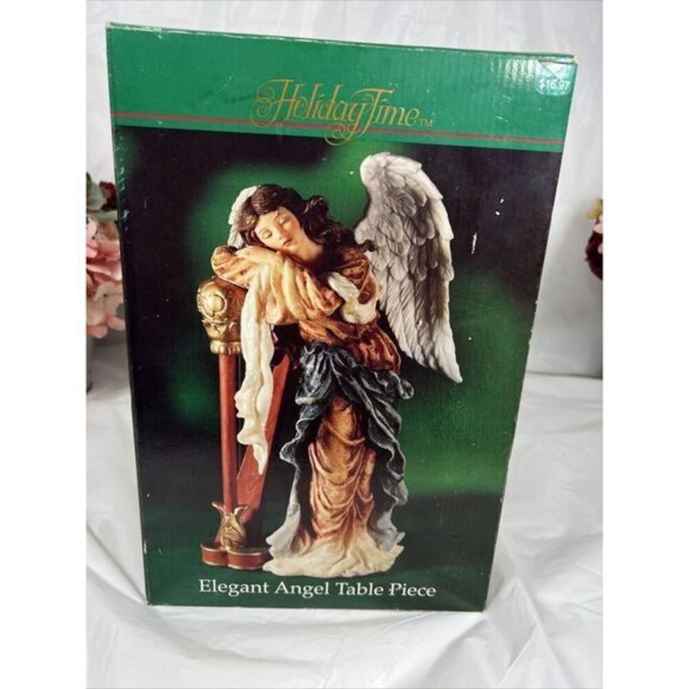 Holiday Time Elegant Angel Table Piece